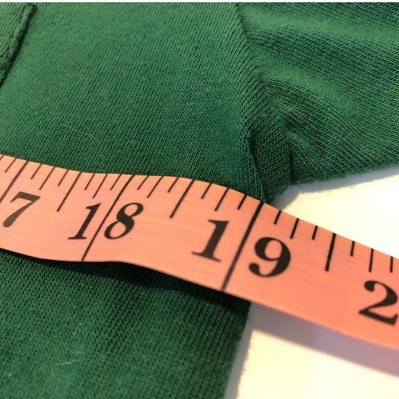 Hanes Activewear Green Graphic Print Polo Shirt Men Size S (34-36) - Picture 7 of 7